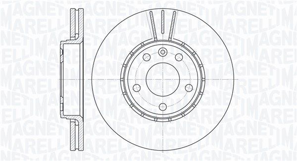 Гальмівний диск MAGNETI MARELLI 361302040164