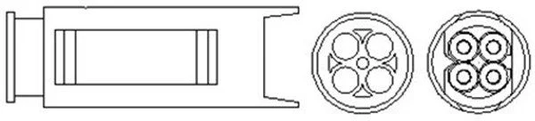 Oxygen Sensor MAGNETI MARELLI 466016355073