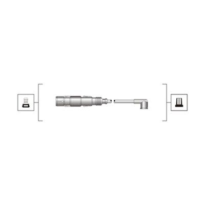 Комплект проводів високої напруги MAGNETI MARELLI 941319170025