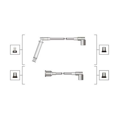 Uždegimo laido komplektas MAGNETI MARELLI 941319170045